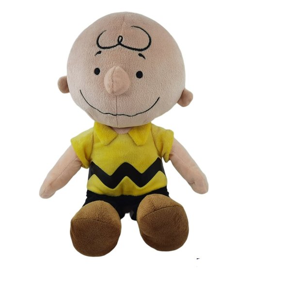Kohl's Cares Peanuts Gang Charlie Brown Plush Stuffed Doll Toy 14" 2013 - Picture 1 of 8